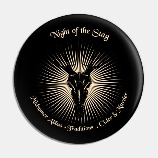 Midsomer Murders: Night of the Stag Reversed Pin