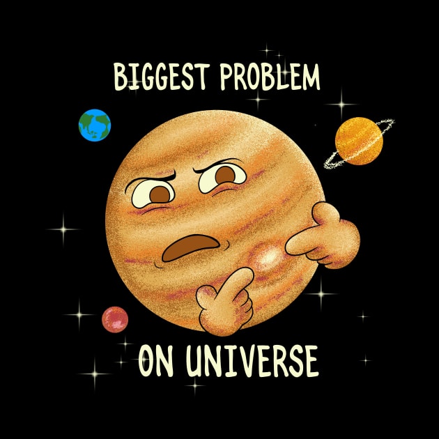 biggest problem in universe by opoyostudio