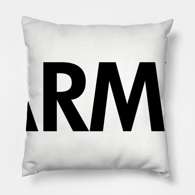 US Army Classic PT shirt Pillow by thomtran