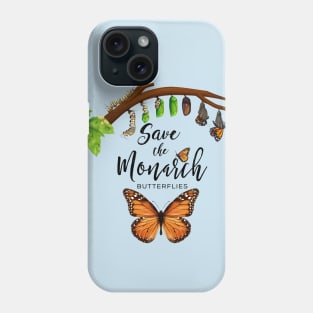 Save the Monarch Butterflies Phone Case