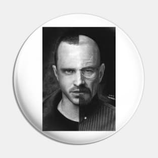 Aaron Paul & Bryan Cranston Pin