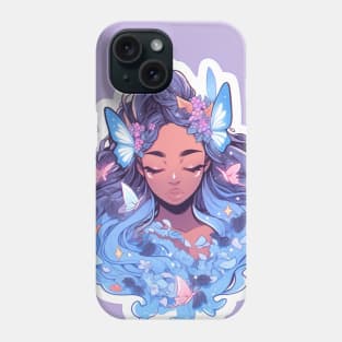 Goddess of butterflies Phone Case