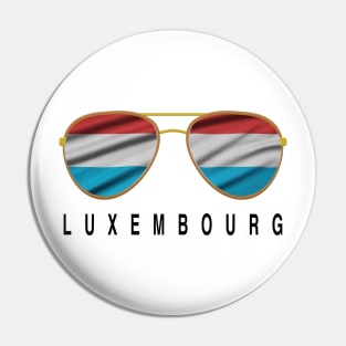 Luxembourg Sunglasses, Luxembourg Flag, Luxembourg gift ,  Luxembourger , Pin