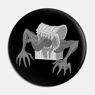 Black and White Mimic Pin