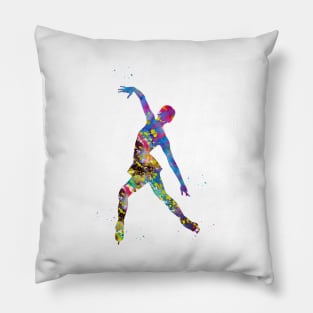 Ice Skater Pillow