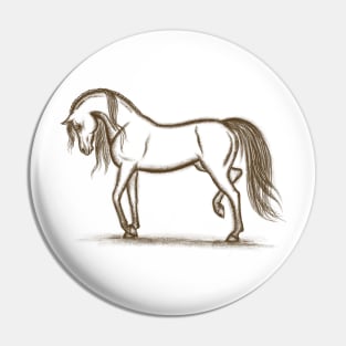 Prancing horse Pin