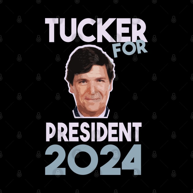 Tucker Carlson For President meme by Shelter Art Space