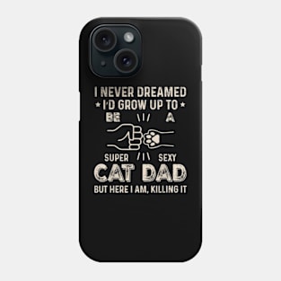 Cat Dad Novelty For Father Day Phone Case