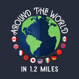 Around the World in 1.2 Miles- World Showcase Inspired T-Shirt