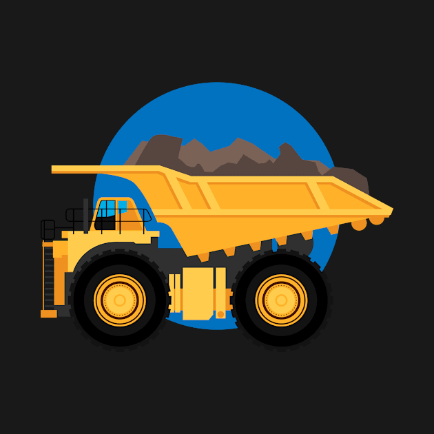 toy mining truck by ocelotlcalli