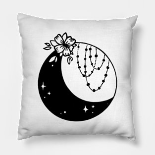 Boho Moon T-Shirt Pillow