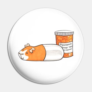 Pigscription - Pig Pills Pin