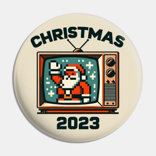 Christmas 2023: Retro Gaming Santa Pin