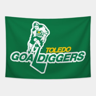 Defunct - Toledo Goal Diggers Hockey Tapestry