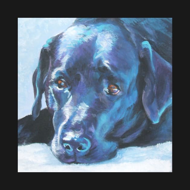 Labrador Retriever Fine Art Painting by LASHEPARD