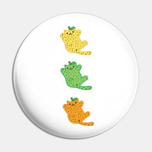 Citrus Kitties Pin