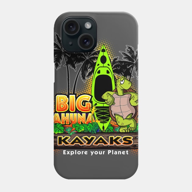 Kahuna Kayaks Phone Case by Digitanim8tor