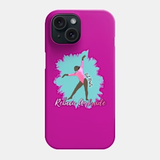 Rebeca Andrade Silhouette Art Phone Case