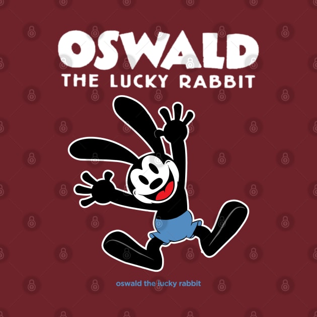 Oswald The Lucky Rabbit Keep Walking 1927 by Lani A Art