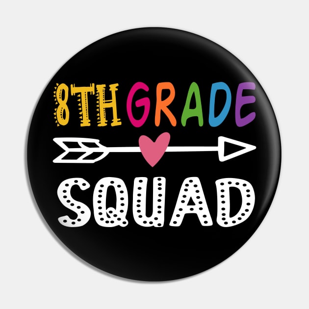 8th grade squad gift for teachers Pin by Daimon