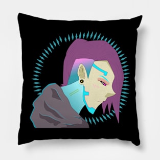 Alexa punk Pillow