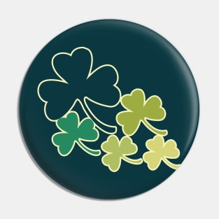 Shamrocks Pin