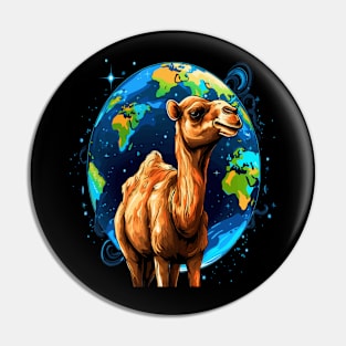 Camel Earth Day Pin