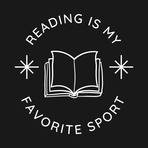 Reading Is My Favorite Sport by Lasso Print