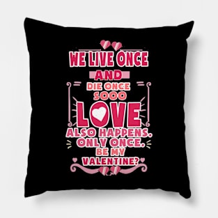 Happy Valentine's Day Pillow