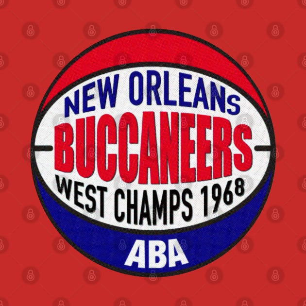 Defunct NOLA Buccaneers 1968 West ABA Champs by LocalZonly