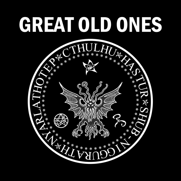 Seal of the Great Old Ones - White by azhmodai
