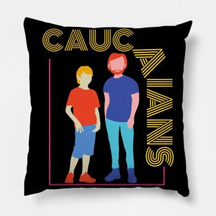 Caucasians T-Shirt For Men And Women Pillow