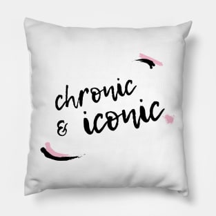 Chronic and Iconic Pillow