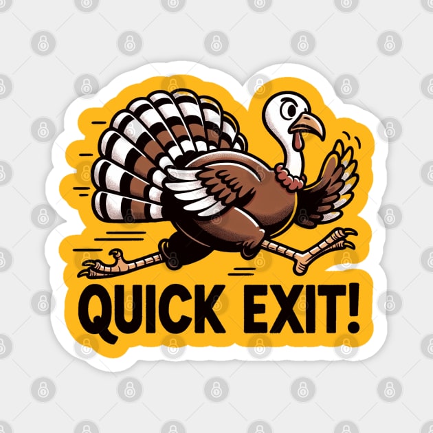 Quick exit Magnet by MZeeDesigns