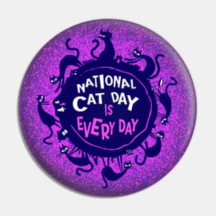 National Cat Day is every day. Pin