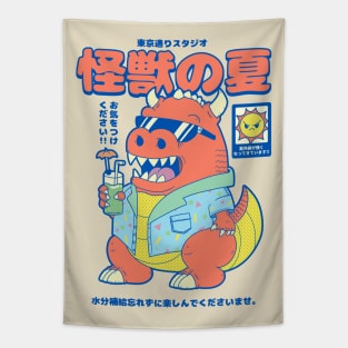 Summer Kaiju Tapestry