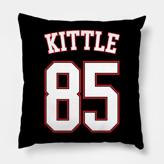 George Kittle Pillow by Emma