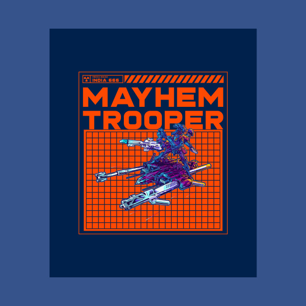 Disover MAYHEM TROOPER - Space Marines - T-Shirt