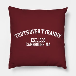 truth over tyranny Pillow