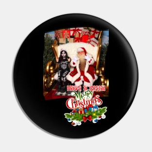 Have a Very Heavy Metal Christmas Pin