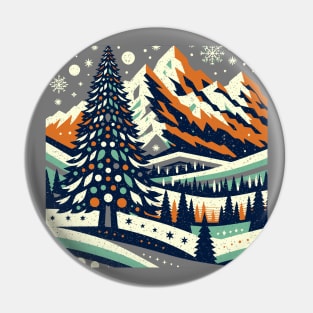 Winter Tree Pin