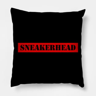 Sneakerhead Stencil Pillow