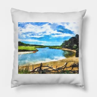 Scorton creek, East Sandwich, CapeCod,MA Pillow