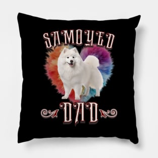 Samoyed Dad Pillow