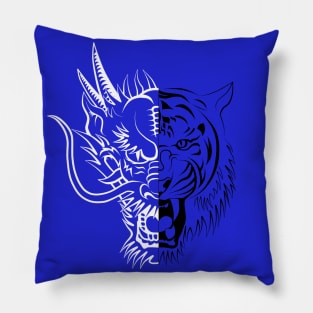 dragon - tiger Pillow