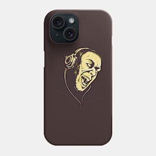 Zombie With Headphones Phone Case