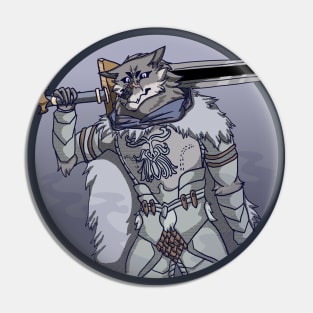 wolf knight blaidd Pin