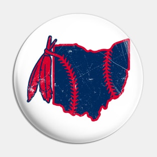 Ohio Baseball - White Pin