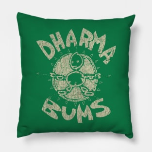 Dharma Bums Compass 1987 Pillow