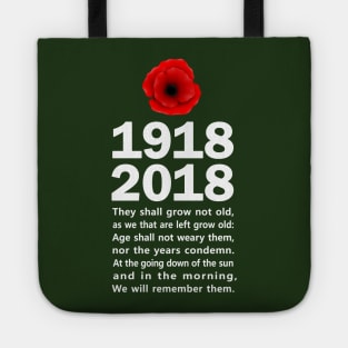 World War One Centennial Tote